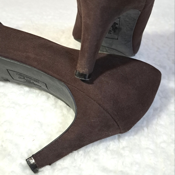 ‼️💰‼️Dexflex Comfort 10 W Brown Pumps - Picture 4 of 5